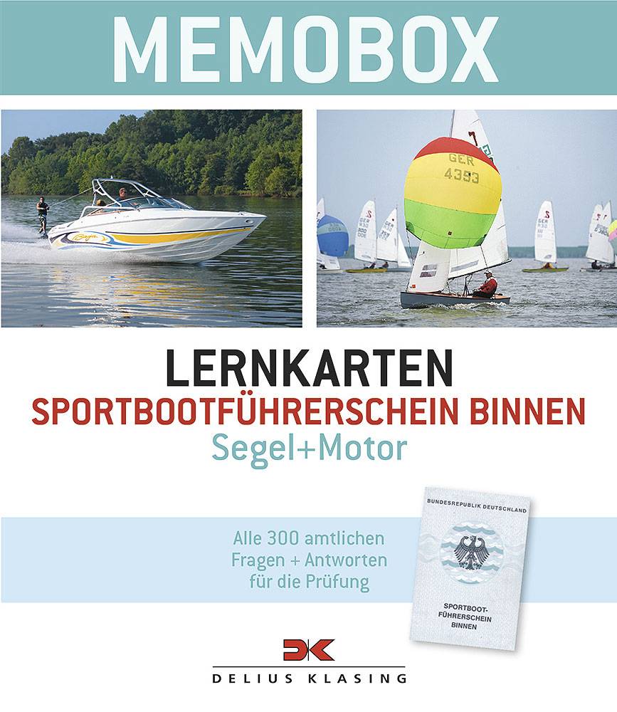 Memobox Lernkarten Sportbootführerschein Binnen (Segel + Motor)