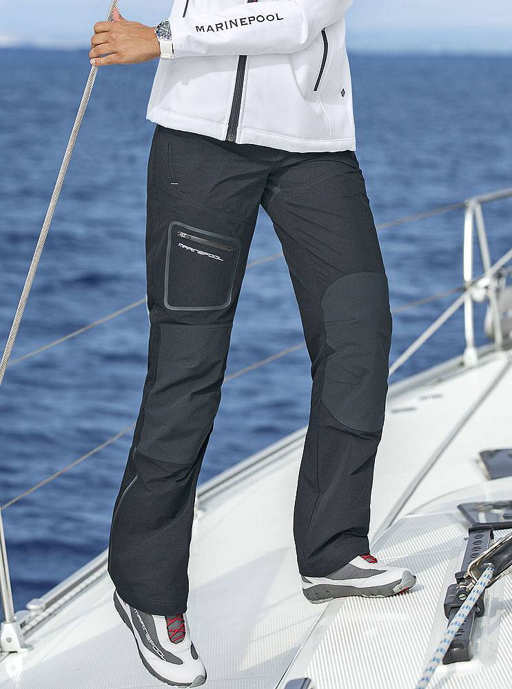 Pre-owned Marina Yachting Trousers In Grey | ModeSens