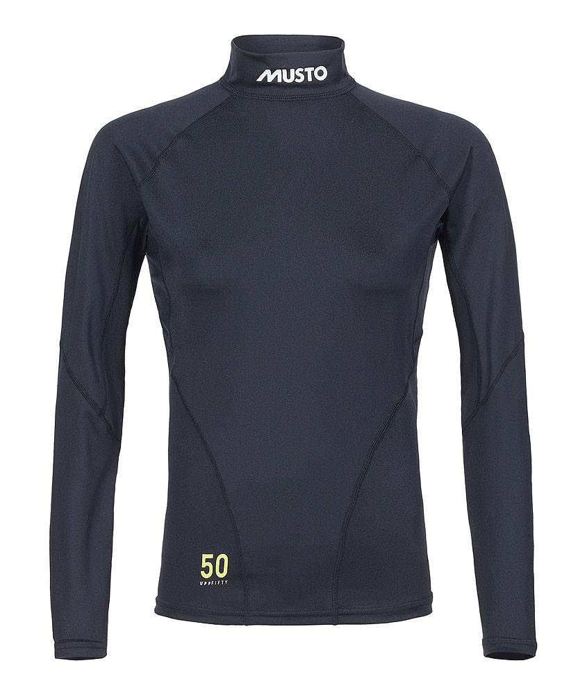 Musto - Insignia UV Fast Dry Long Sleeve T-Shirt - Black - XL